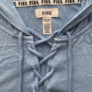 VS blue hoodie